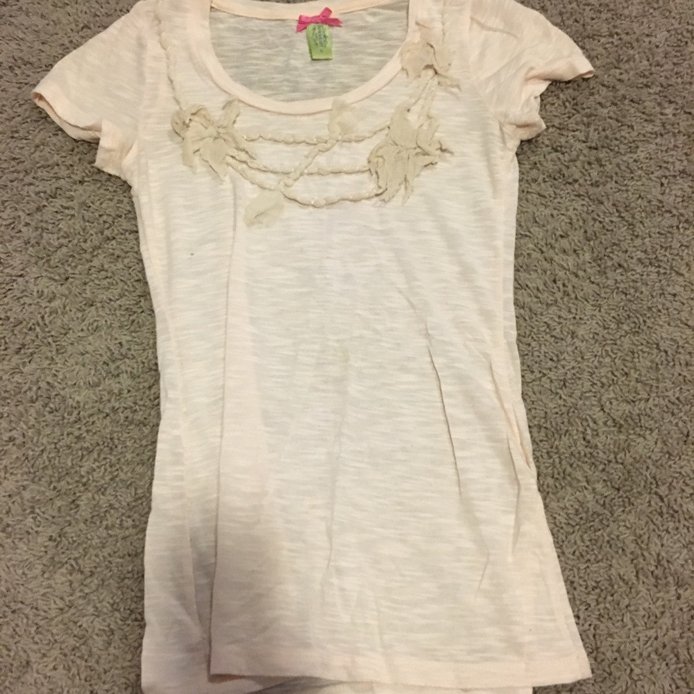 DownEast Peach Blouse